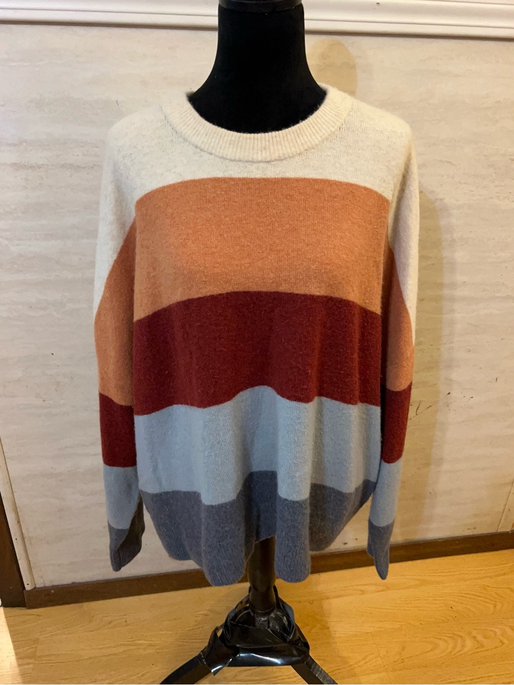 Madewell Crofton Striped Pullover Sweater